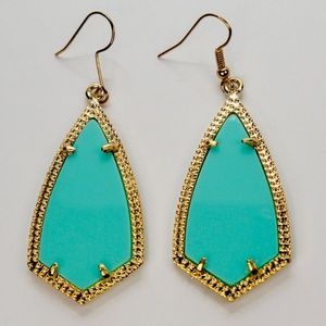 Mint Earrings  | Kite Earrings | Mint Chunky Earrings